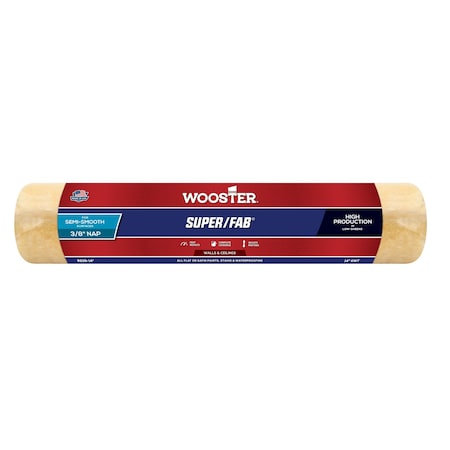 Wooster 14" Paint Roller Cover, 3/8" Nap, Knit Fabric R239-14